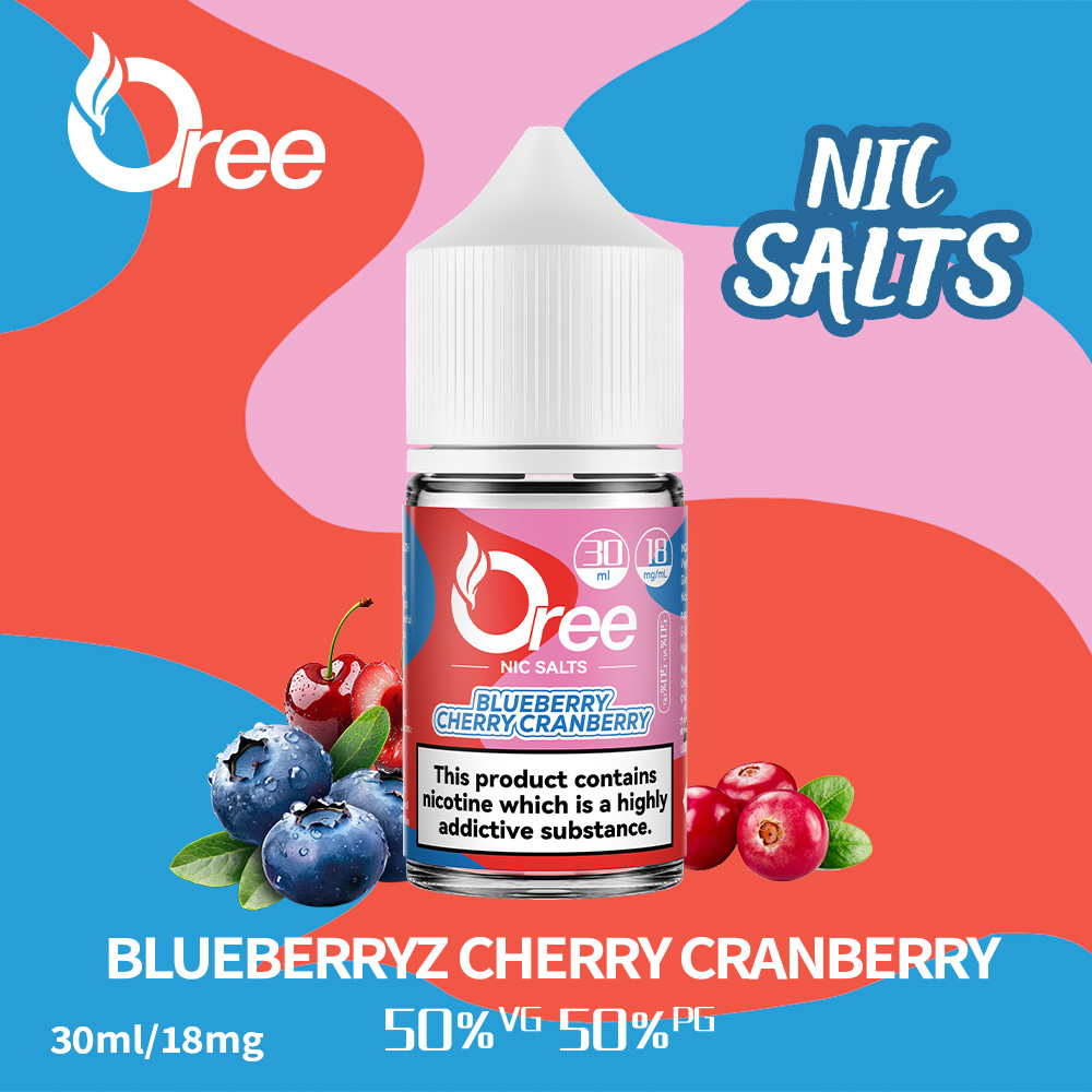 Oree Liquid BLUEBERRY CHERRY CRANBERRY