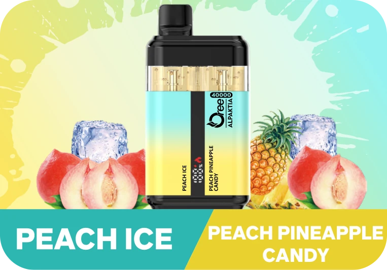 Oree Alpaktia PEACH ICE / PEACH PINEAPPLE CANDY